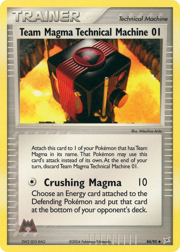 Team Magma Technical Machine 01 [Team Magma vs Team Aqua] 84/95