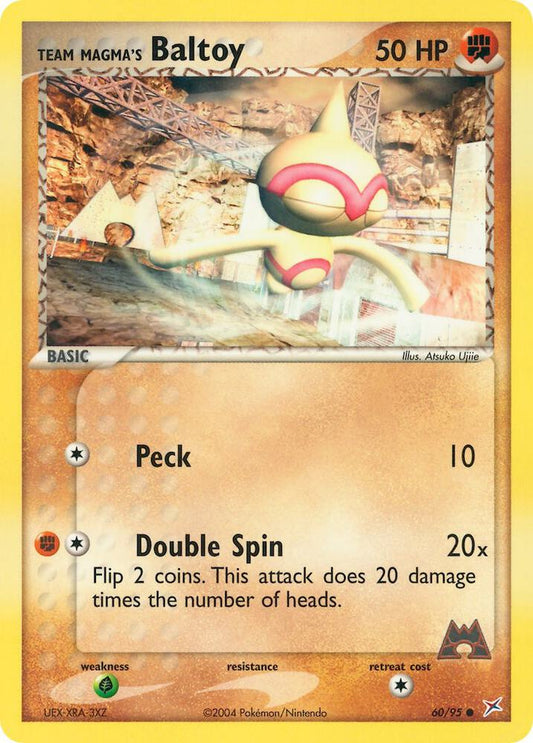 Team Magma's Baltoy - 60/95 [Team Magma vs Team Aqua] 60/95