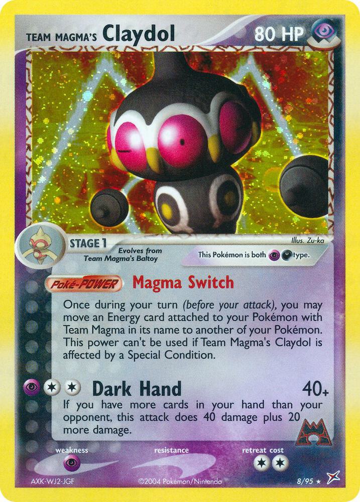Team Magma's Claydol - 8/95 [Team Magma vs Team Aqua] 8/95