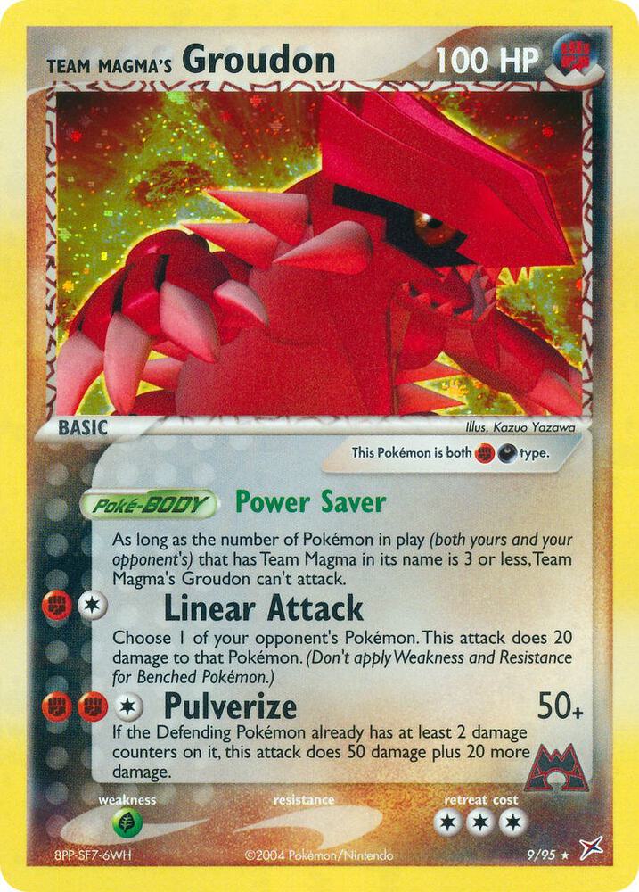 Team Magma's Groudon [Team Magma vs Team Aqua] 9/95