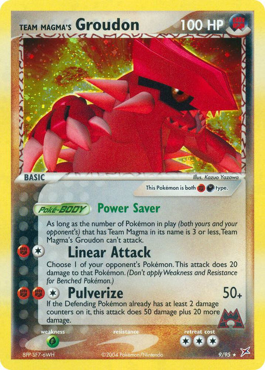 Team Magma's Groudon [Team Magma vs Team Aqua] 9/95