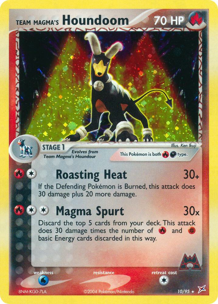 Team Magma's Houndoom - 10/95 [Team Magma vs Team Aqua] 10/95