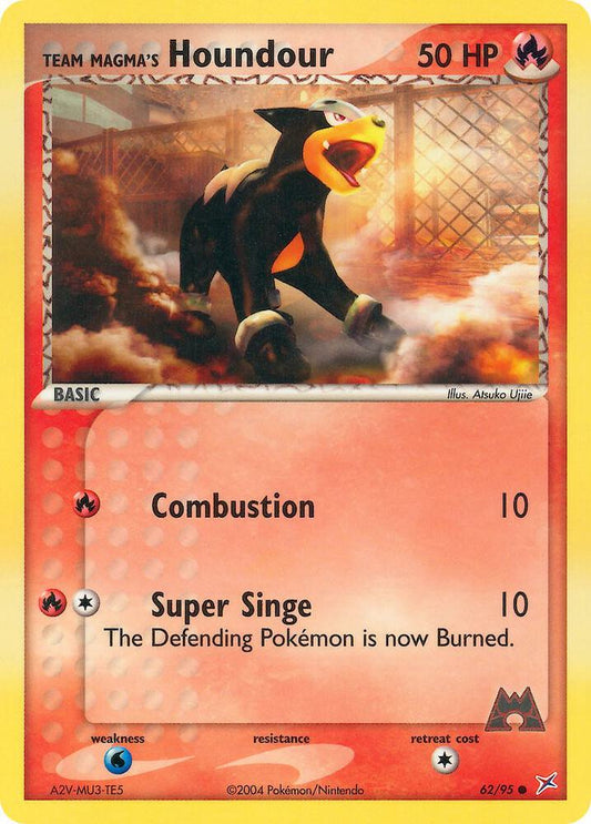 Team Magma's Houndour - 62/95 [EX Team Magma vs Team Aqua] 62/95