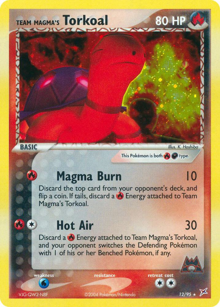 Team Magma's Torkoal [Team Magma vs Team Aqua] 12/95