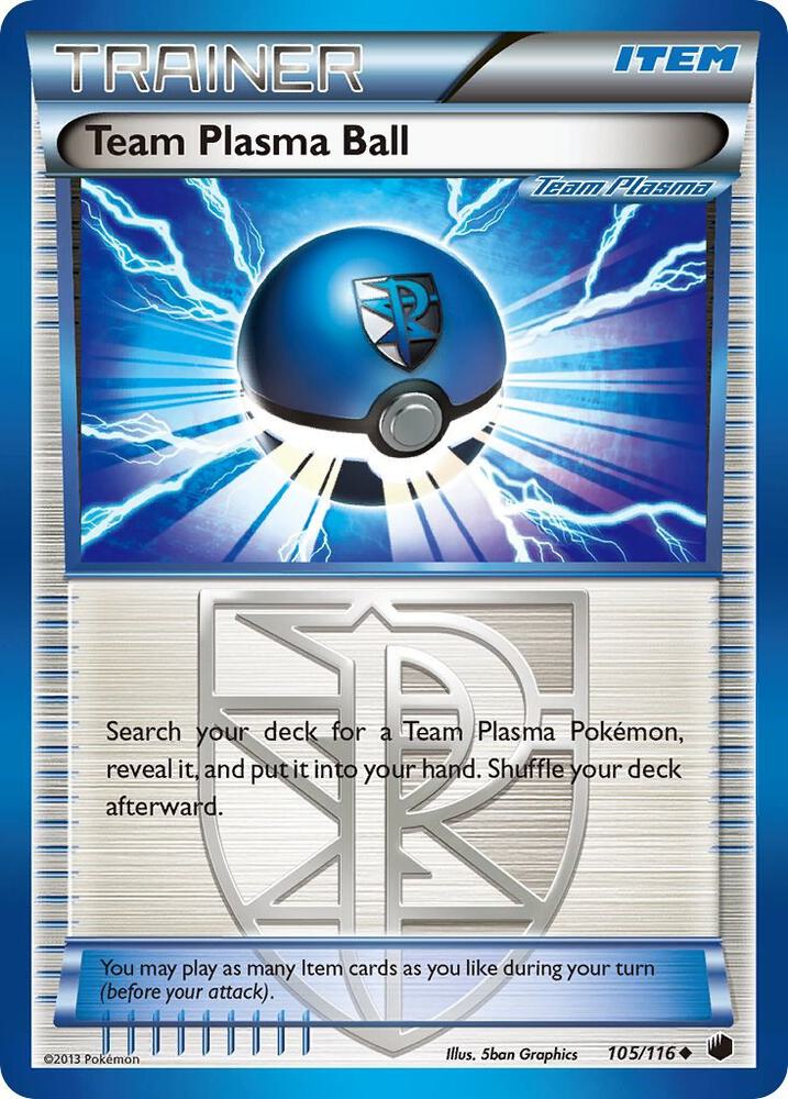 Team Plasma Ball (Team Plasma) [Plasma Freeze] 105/116