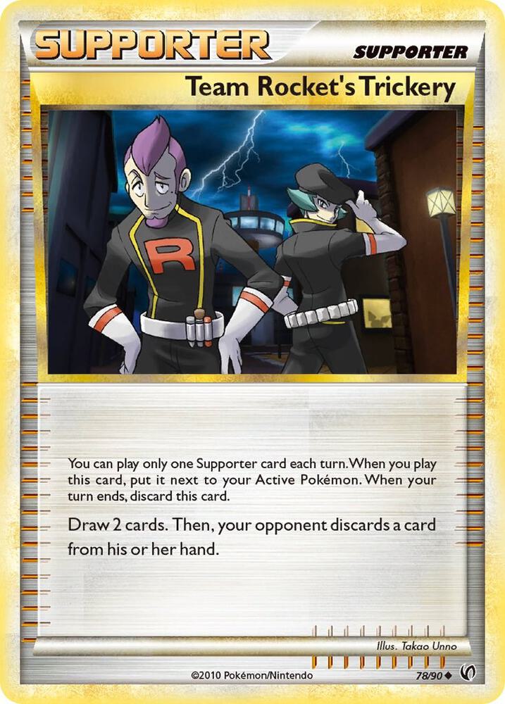 Team Rocket's Trickery [Undaunted] 78/90
