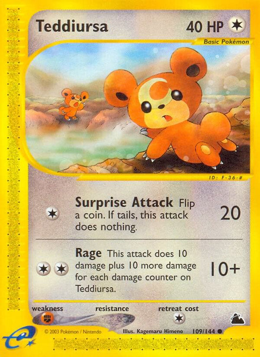Teddiursa [Skyridge] 109/144