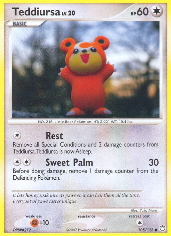 Teddiursa [Mysterious Treasures] 105/123