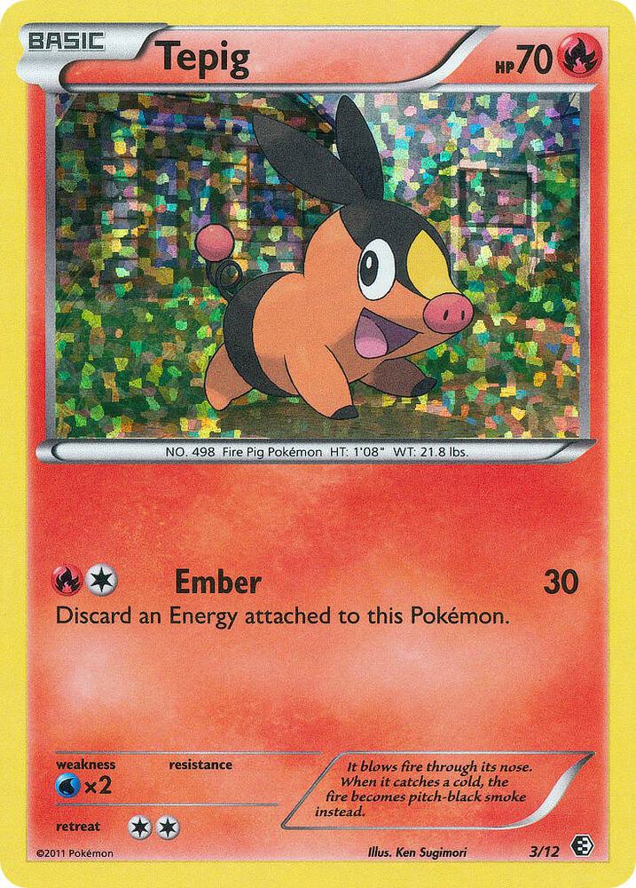 Tepig - 3/12 [McDonald's Promos 2011] 003/012