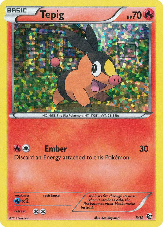 Tepig - 3/12 [McDonald's Promos 2011] 003/012