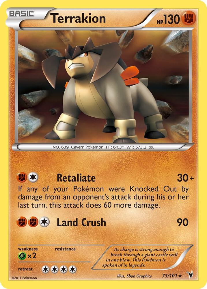 Terrakion [Noble Victories] 73/101