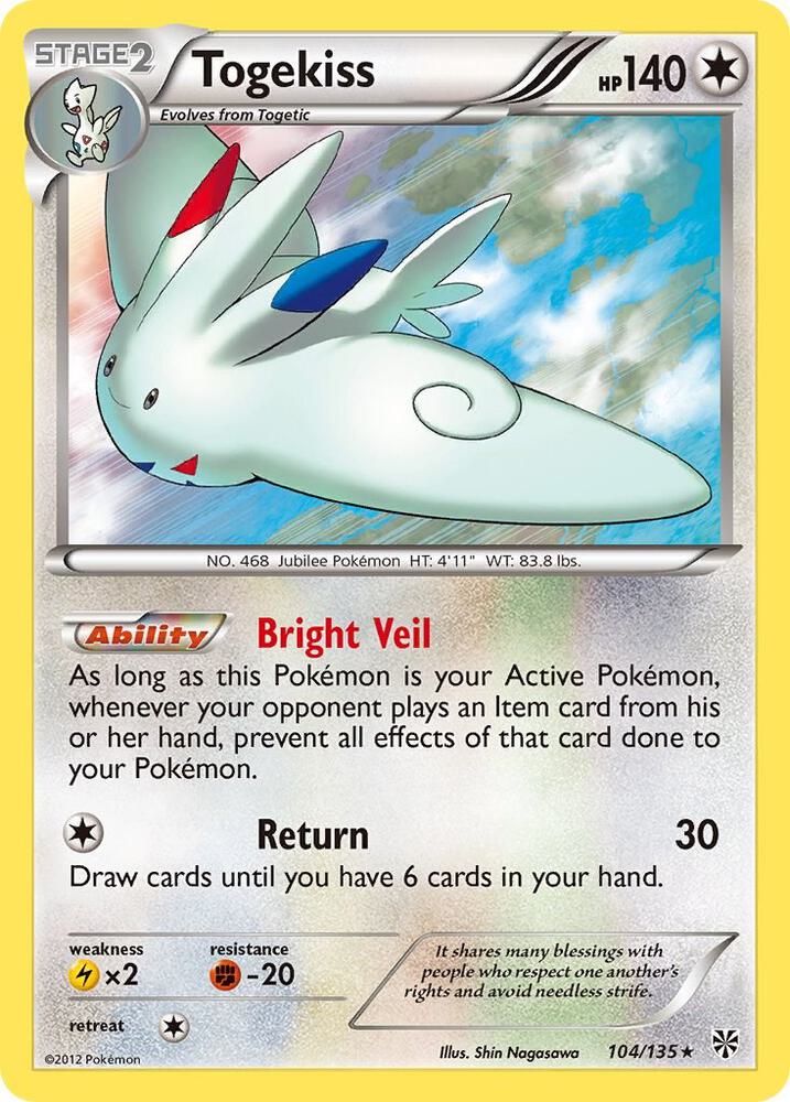 Togekiss [Plasma Storm] 104/135