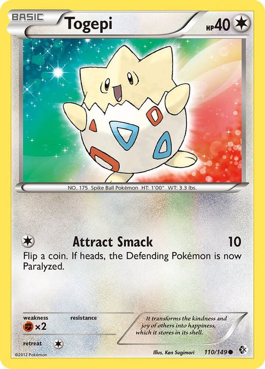 Togepi [Boundaries Crossed] 110/149