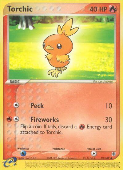 Torchic - 73/109 [EX Ruby and Sapphire] 73/109