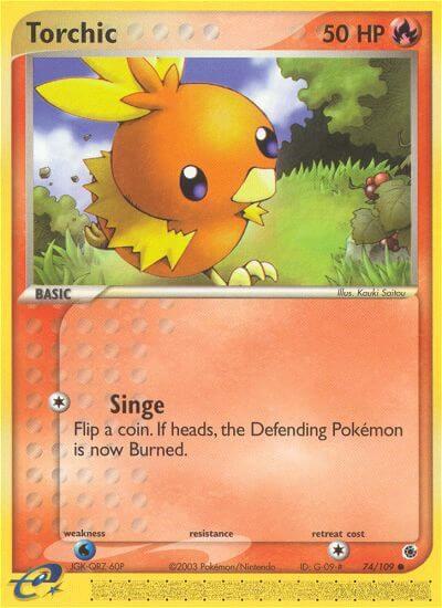 Torchic - 74/109 [Ruby and Sapphire] 74/109
