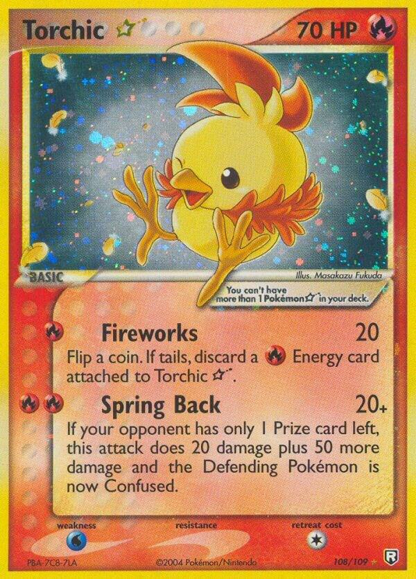 Torchic Star [Team Rocket Returns] 108/109
