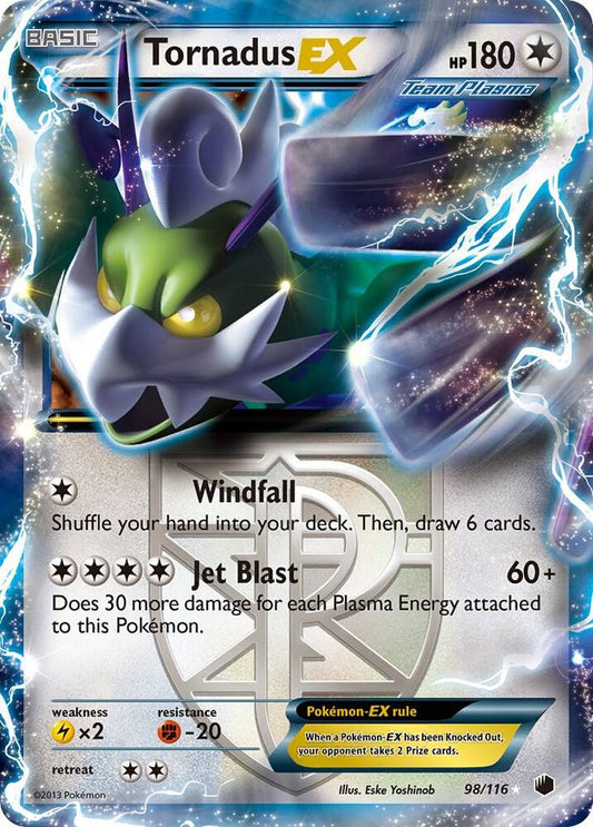 Tornadus EX (Team Plasma) [Plasma Freeze] 98/116