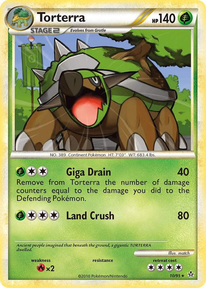 Torterra [Unleashed] 10/95
