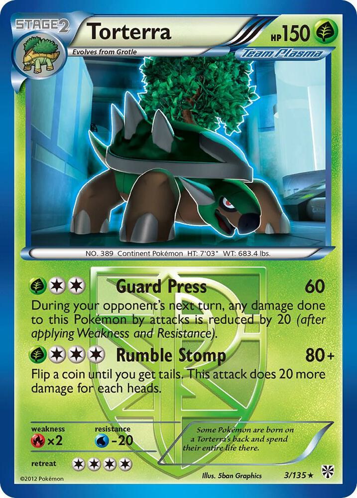 Torterra (Team Plasma) [Plasma Storm] 3/135