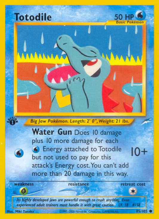 Totodile [Neo Destiny] 085/105