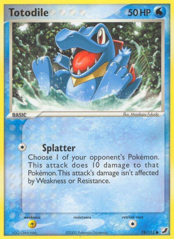 Totodile [EX Unseen Forces] 78/115