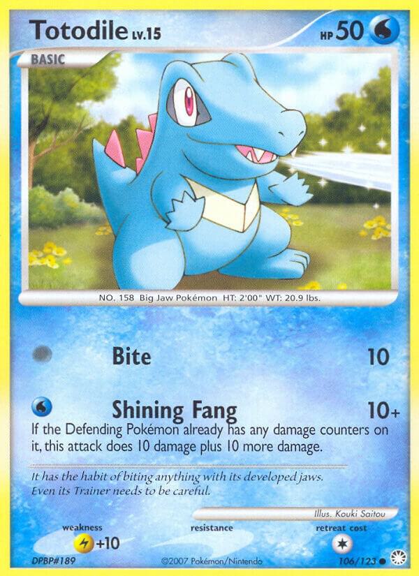 Totodile [Mysterious Treasures] 106/123
