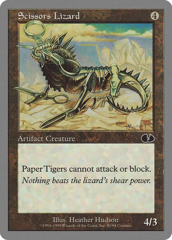 Scissors Lizard [Unglued] 80