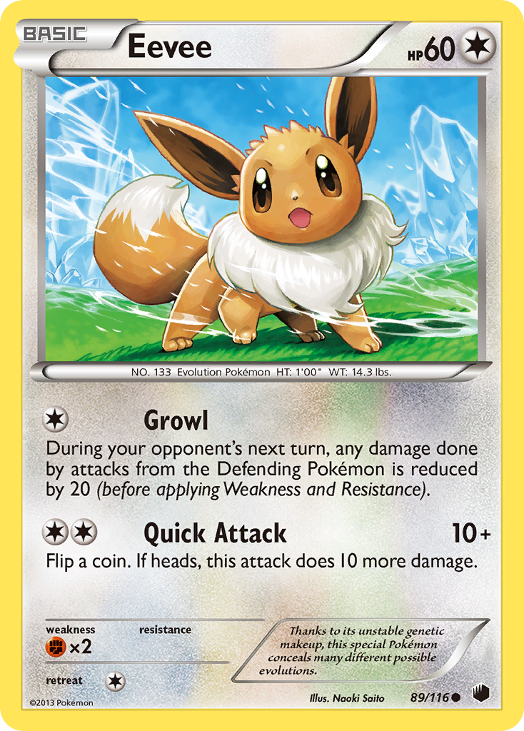 Eevee - 89/116 Plasma Freeze