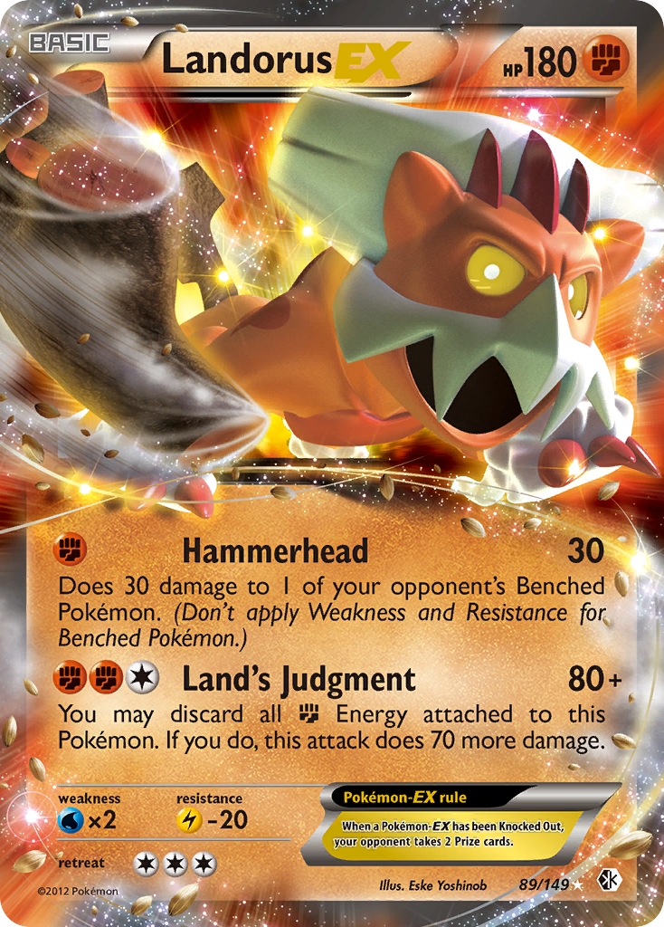 Landorus-EX - 89/149 Boundaries Crossed