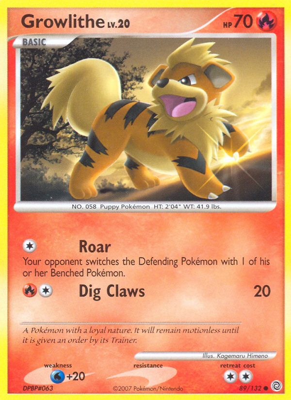 Growlithe - 89/132 Secret Wonders