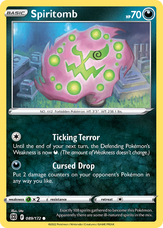 Spiritomb - 89/172 Brilliant Stars