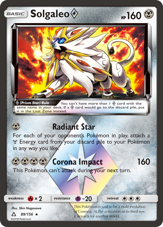 Solgaleo ◇ - 89/156 Ultra Prism