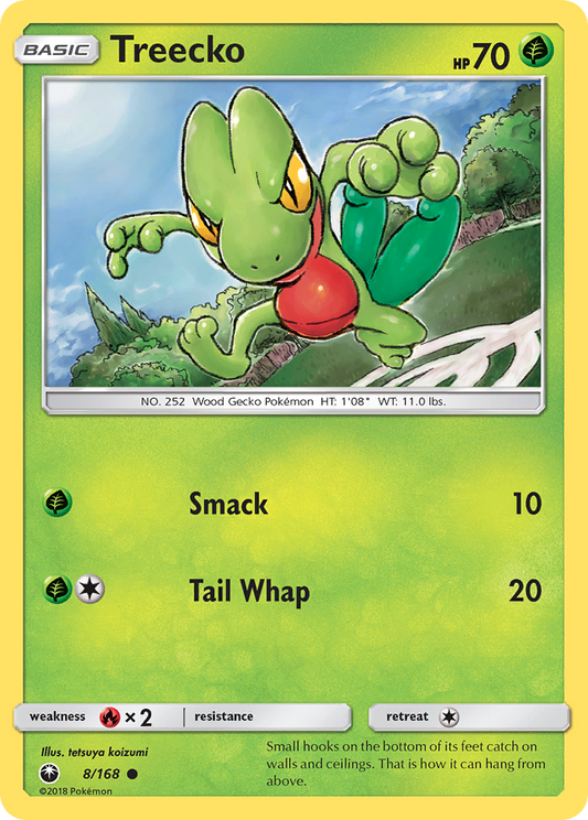 Treecko - 8/168 Celestial Storm