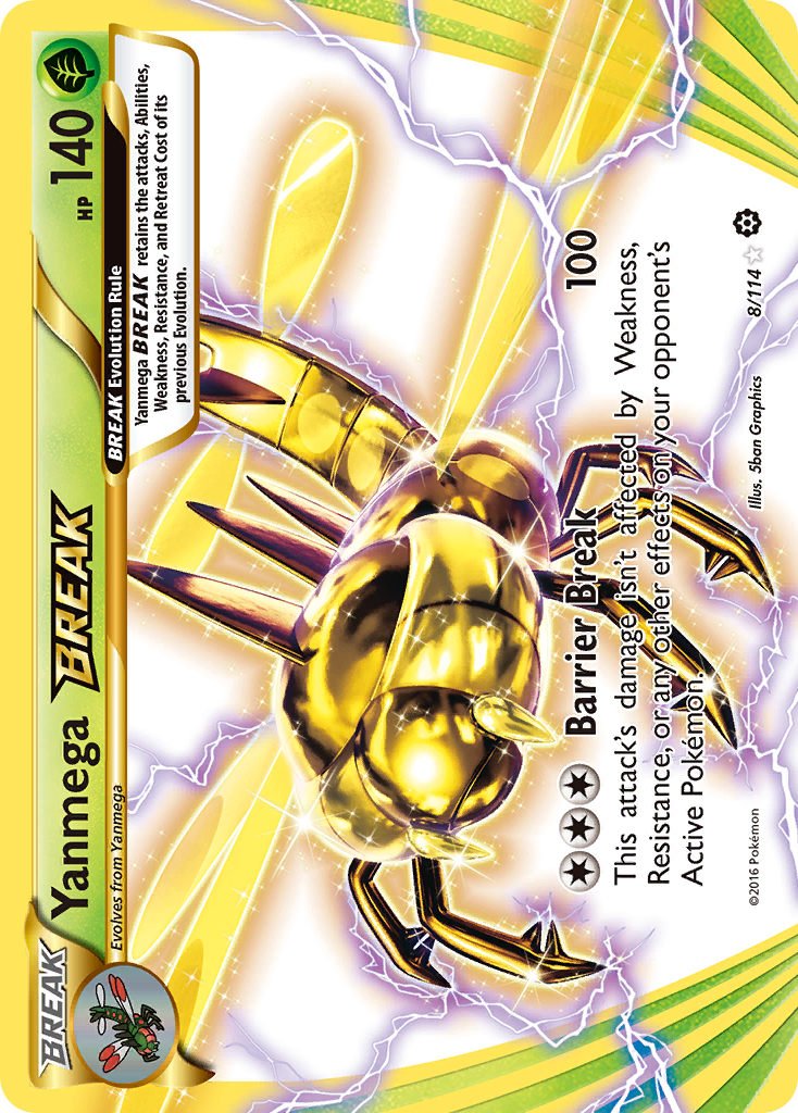 Yanmega BREAK - 8/114 Steam Siege