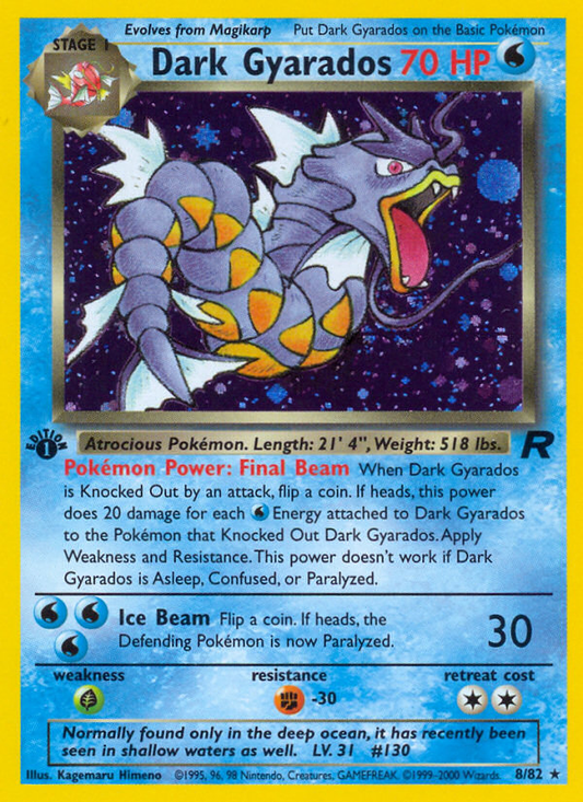 Dark Gyarados - 8/82 Team Rocket