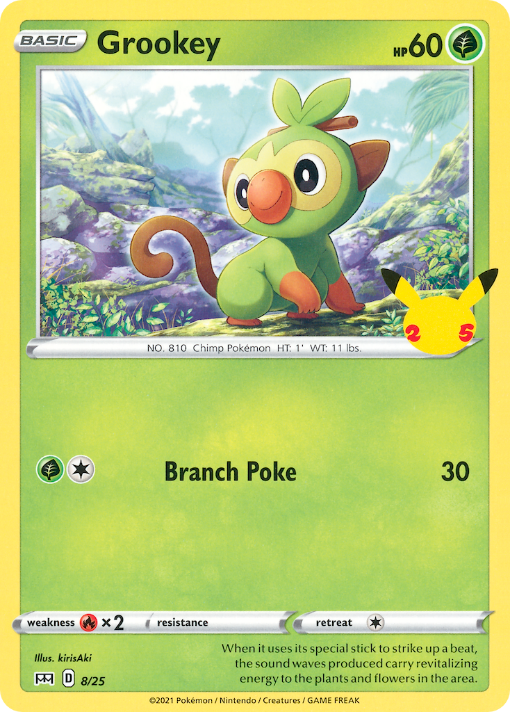 Grookey - 8/25 McDonald's Collection 2021