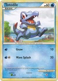Totodile (#1) [HGSS Trainer Kit: Gyarados & Raichu] 1/30