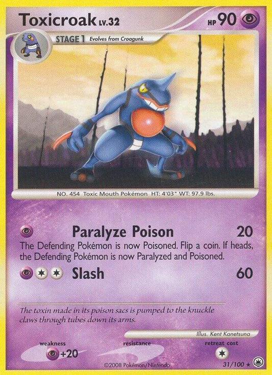 Toxicroak [Majestic Dawn] 31/100