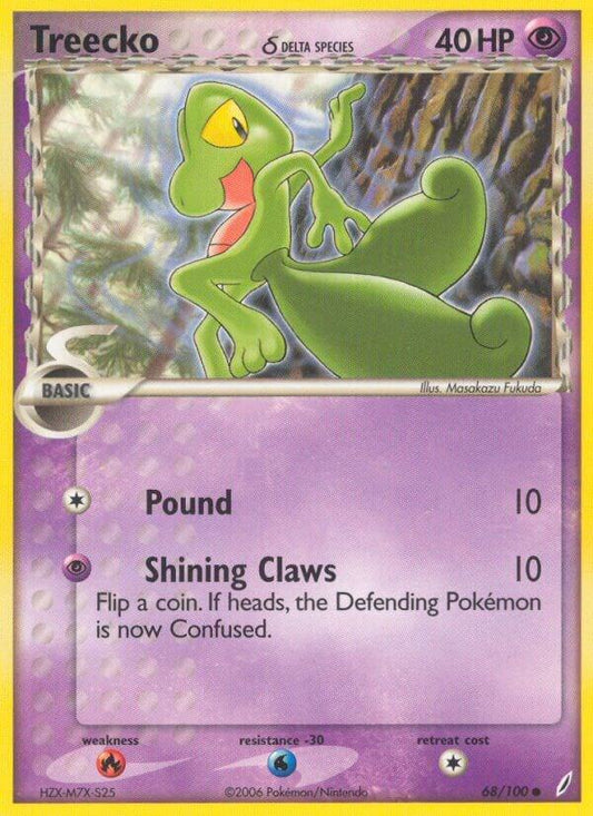 Treecko (Delta Species) [Crystal Guardians] 68/100