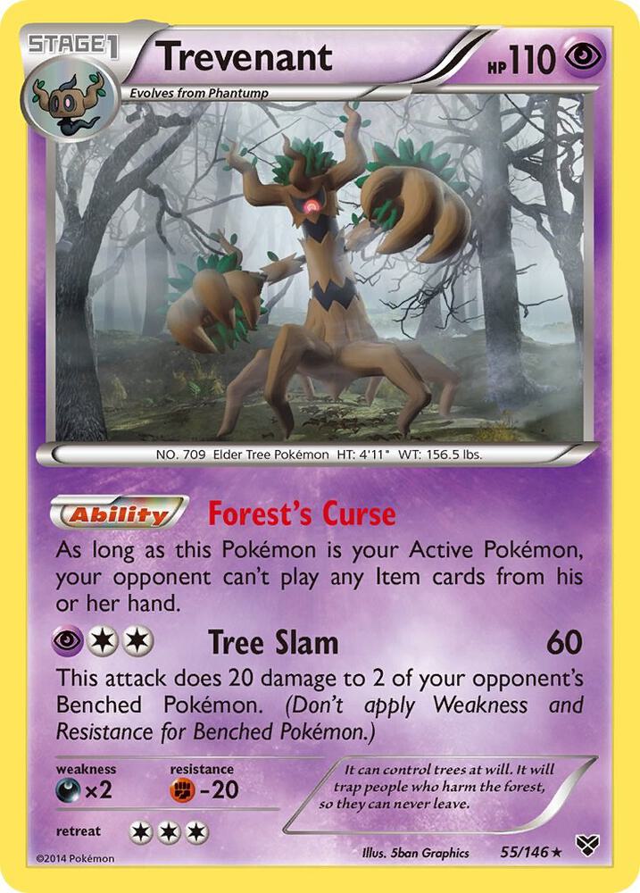 Trevenant [XY Base Set] 55/146