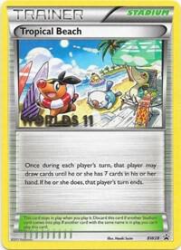 Tropical Beach - BW28 (Worlds 11) [Black and White Promos] BW28