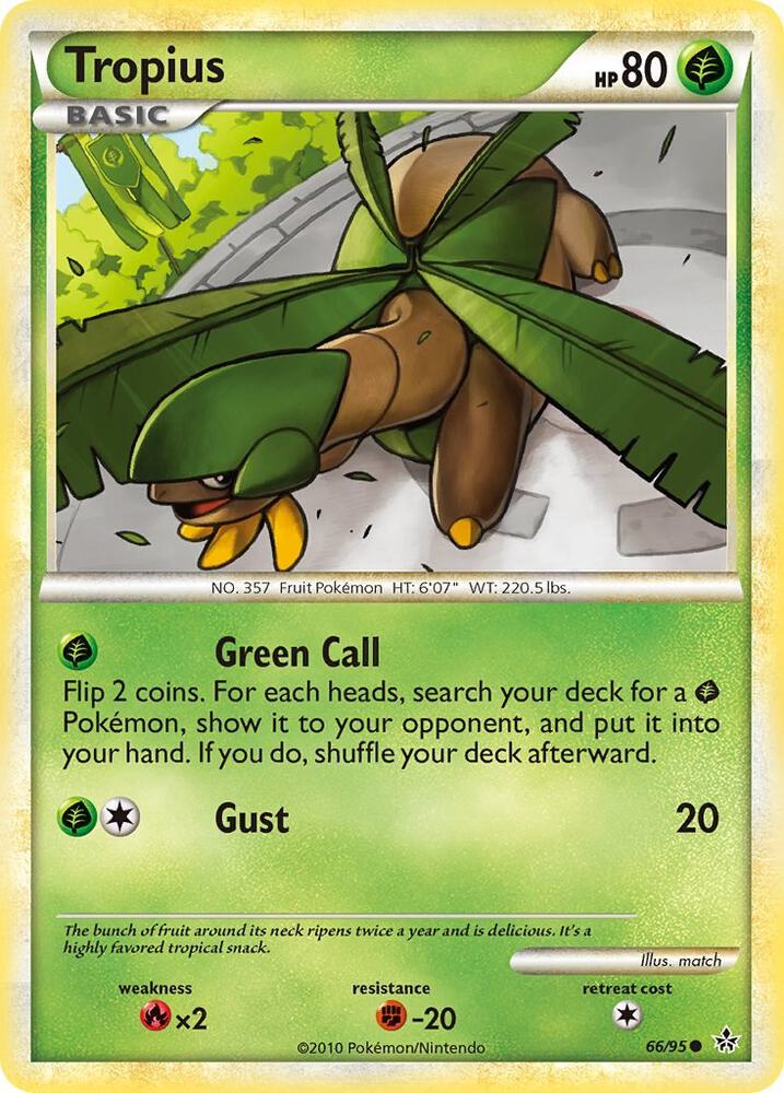Tropius [Unleashed] 66/95