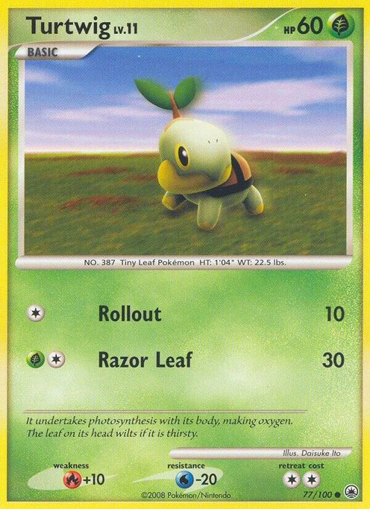 Turtwig (77) [Majestic Dawn] 77/100