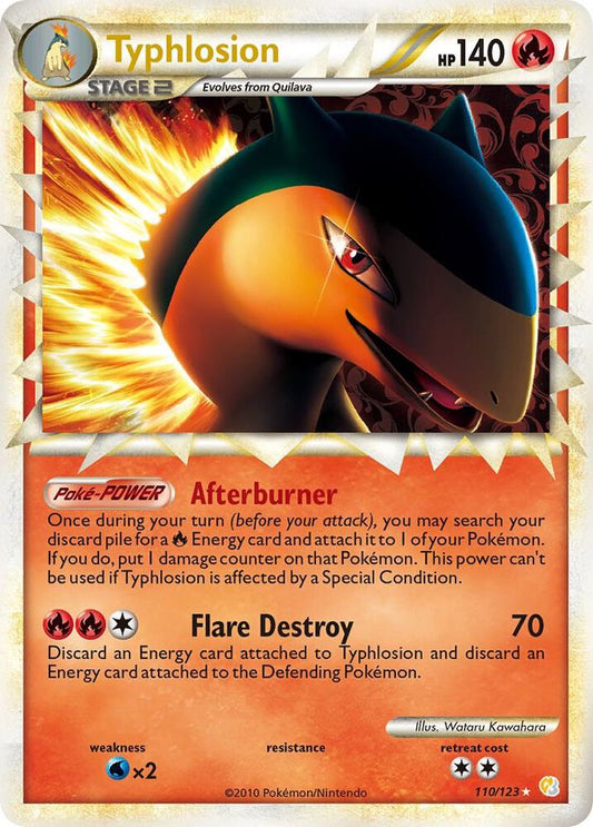 Typhlosion (Prime) [HeartGold SoulSilver] 110/123