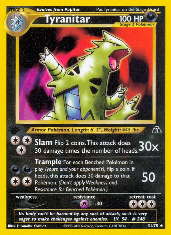 Tyranitar (31) [Neo Discovery] 31/75