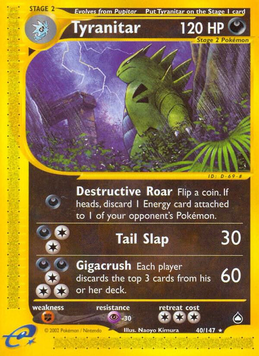 Tyranitar [Aquapolis] 040/147