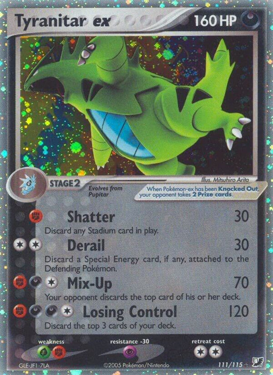 Tyranitar ex [Unseen Forces] 111/115