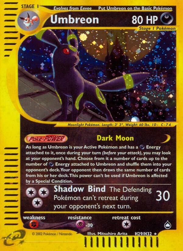 Umbreon (H29) [Aquapolis] H29/H32