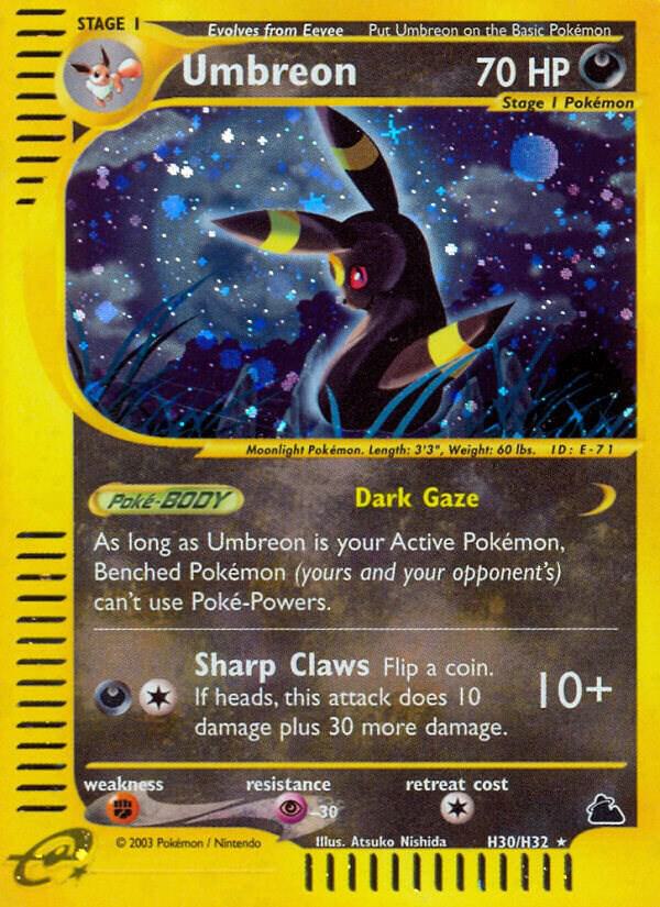 Umbreon (H30) [Skyridge] H30/H32
