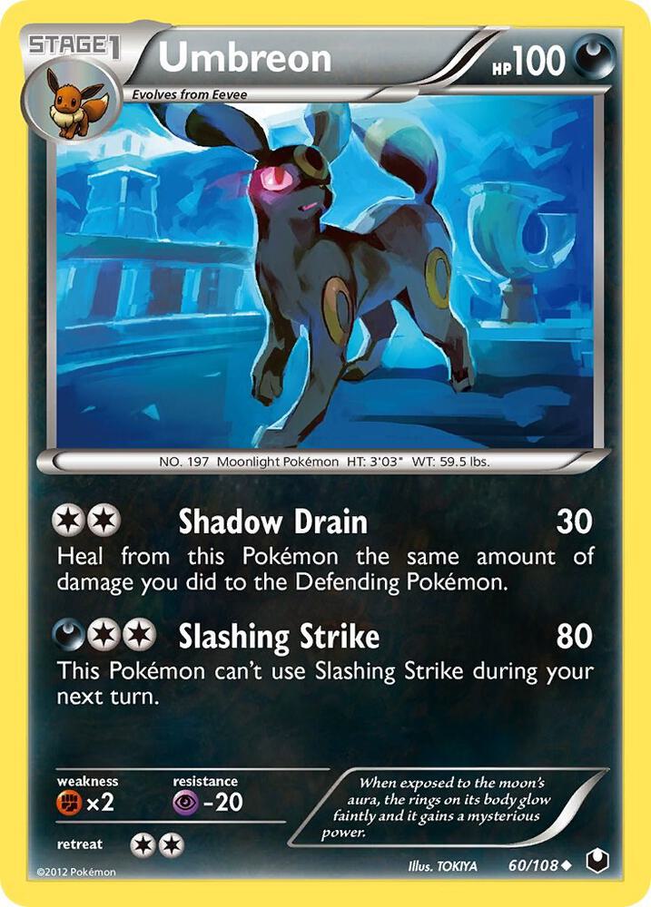 Umbreon (60) [Dark Explorers] 60/108